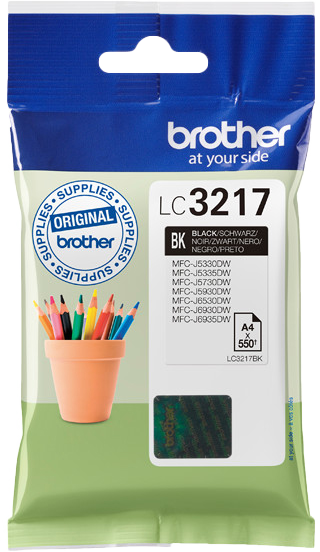 Aanbieding Brother LC-3217 Cartridge Zwart (cartridges)