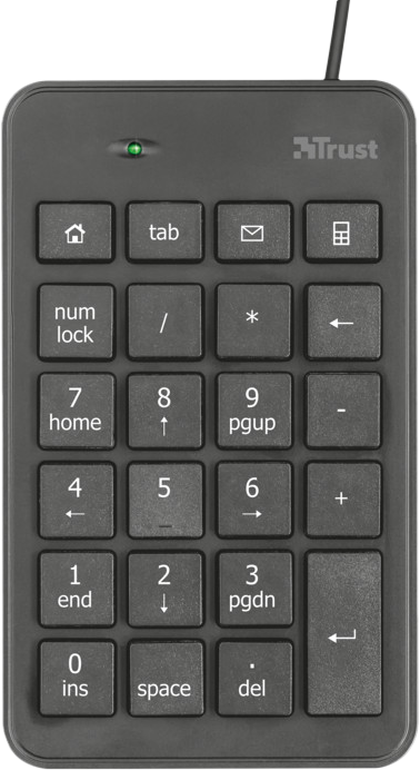 Aanbieding Trust Xalas Usb Numeriek Keypad (toetsenborden)