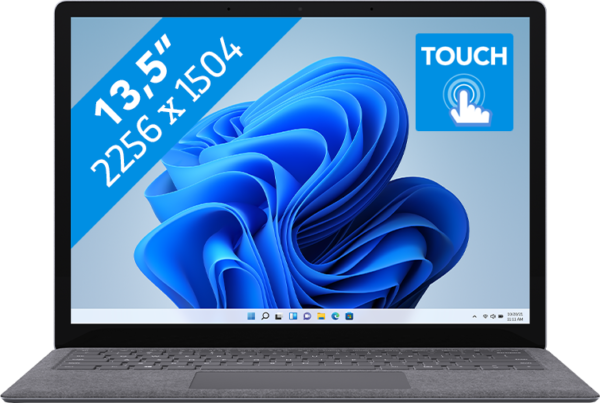 Aanbieding Microsoft Surface Laptop 4 13.5" i7 - 16GB - 512GB Platinum (W11) (laptops)