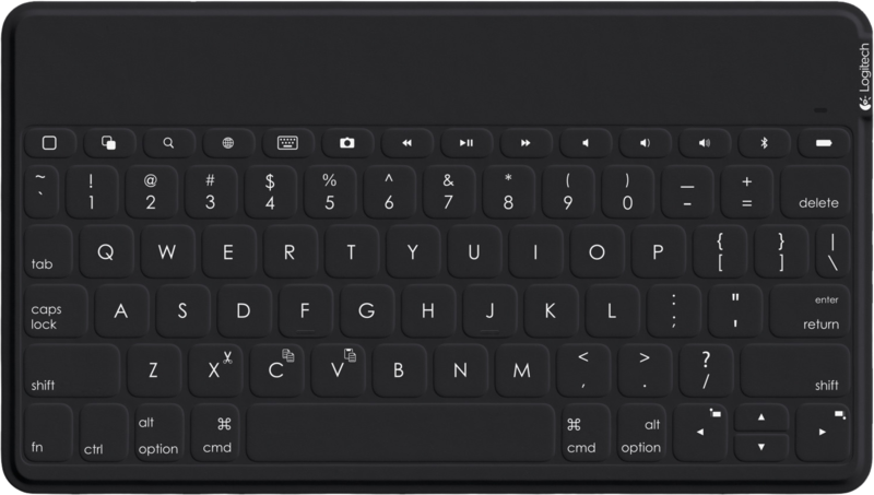 Aanbieding Logitech Keys-to-Go Apple Zwart QWERTY (toetsenborden)