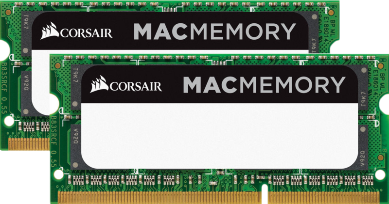 Aanbieding Corsair Apple Mac 16GB DDR3L SODIMM 1600 MHz (2x8GB) (intern geheugen)