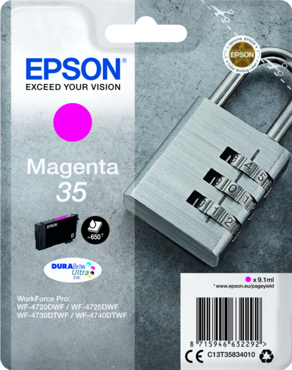Aanbieding Epson 35 Cartridge Magenta (cartridges)