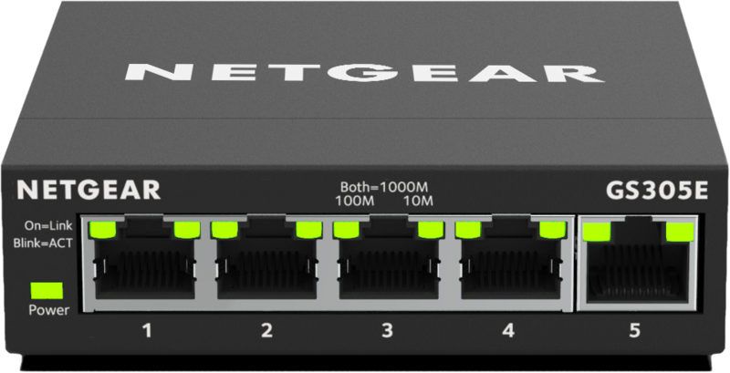 Aanbieding Netgear GS305E-100PES (netwerk switches)
