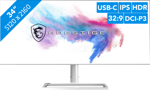 Aanbieding MSI Prestige PS341WU (monitoren)