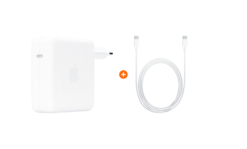 Aanbieding Apple 96W usb C Power Adapter + Apple usb C Oplaadkabel (2m) (opladers voor laptops)