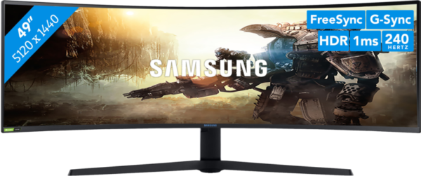 Aanbieding Samsung Odyssey G9 QLED gaming (monitoren)