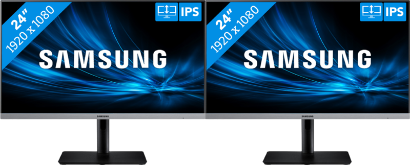 Aanbieding 2x Samsung LS24R650 (monitoren)