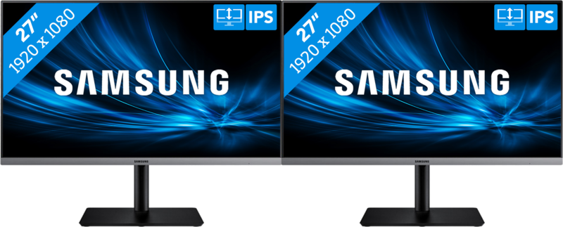 Aanbieding 2x Samsung LS27R650FDUXEN (monitoren)