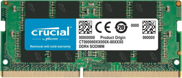 Aanbieding Crucial 32GB 2666MHz DDR4 SODIMM (1x32GB) (intern geheugen)