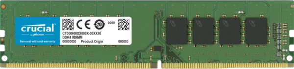 Aanbieding Crucial Standard 4GB 2666MHz DDR4 DIMM x8 Based (1x4GB) (intern geheugen)