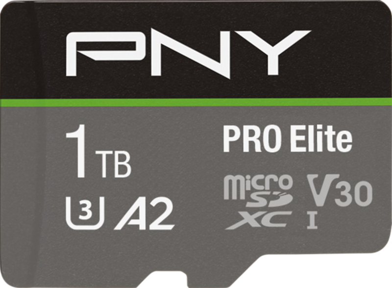 Aanbieding PNY MicroSDXC Pro Elite 1TB 100MB/s (geheugenkaarten)