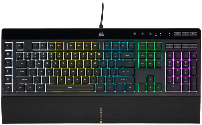 Aanbieding Corsair K55 RGB Pro Gaming Toetsenbord (toetsenborden)