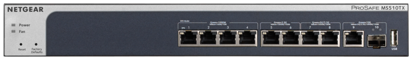 Aanbieding Netgear MS510TX (netwerk switches)