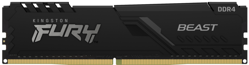 Aanbieding Kingston FURY Beast DDR4 DIMM Memory 2600MHz 16GB (2 x 8GB) (intern geheugen)