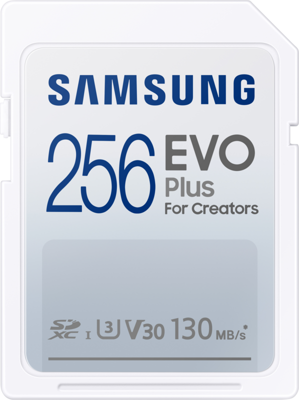 Aanbieding Samsung EVO Plus 256GB SDXC Memory Card (geheugenkaarten)