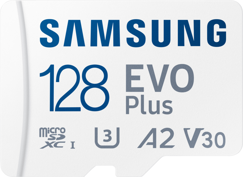 Aanbieding Samsung EVO Plus 128GB microSDXC microSDXC + Adapter (geheugenkaarten)