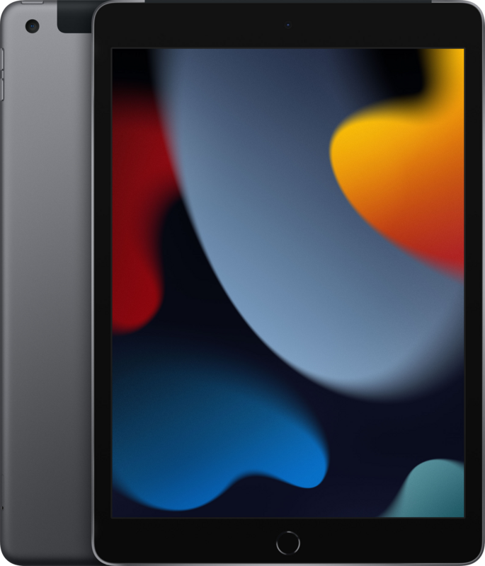 Aanbieding Apple iPad (2021) 10.2 inch 256GB Wifi + 4G Space Gray (tablets)