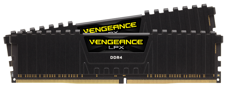 Aanbieding Corsair VENGEANCE® LPX 32GB (2 x 16GB) DDR4 DRAM 2666MHz C16 (intern geheugen)