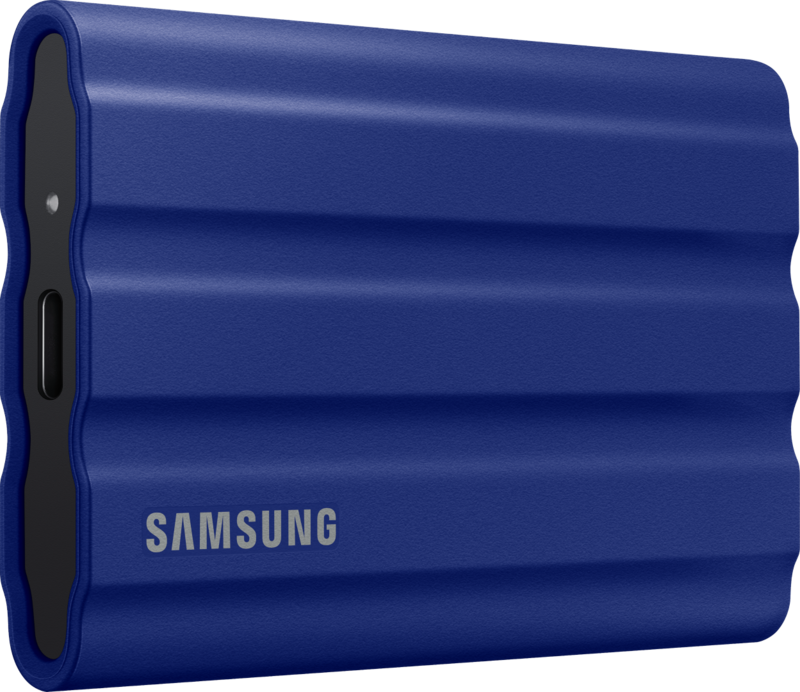 Aanbieding Samsung T7 Shield 1TB Blauw (externe ssd's)