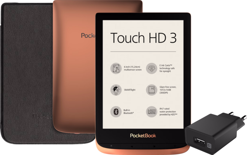 Aanbieding PocketBook Touch HD 3 + Accessoirepakket (e-readers)