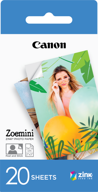 Aanbieding Canon Zink Fotopapier (20 vellen) (papier)
