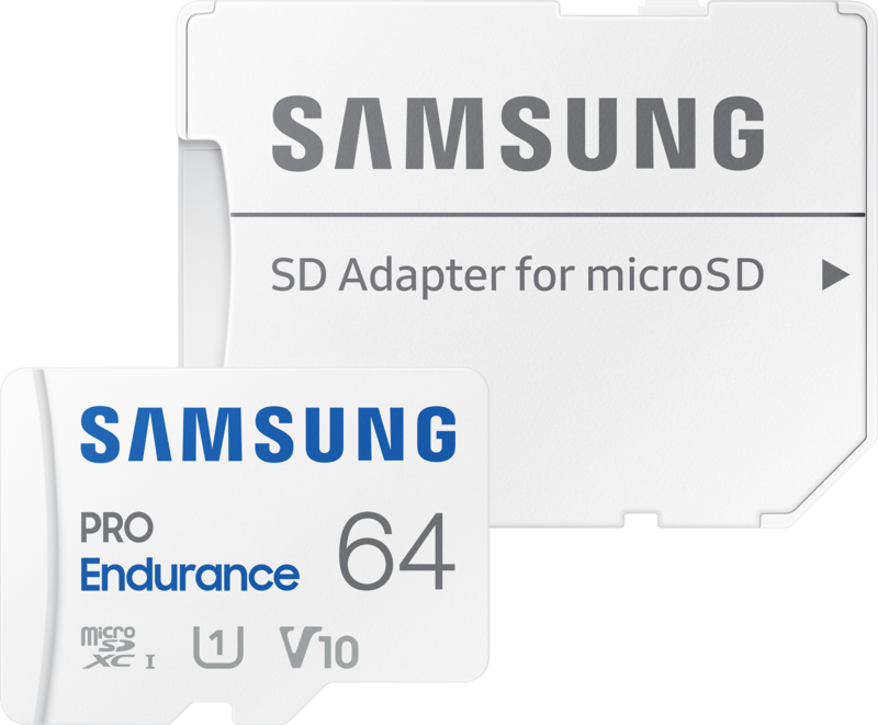 Aanbieding Samsung PRO Endurance 64GB + Adapter (geheugenkaarten)