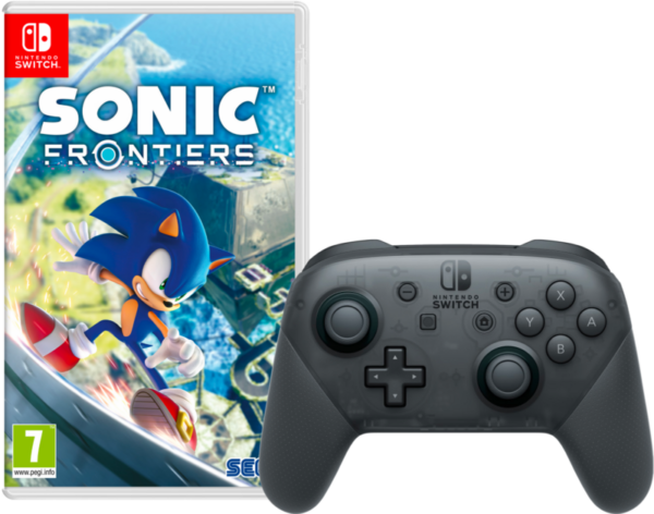 Aanbieding Sonic Frontiers + Nintendo Switch Pro Controller (games)