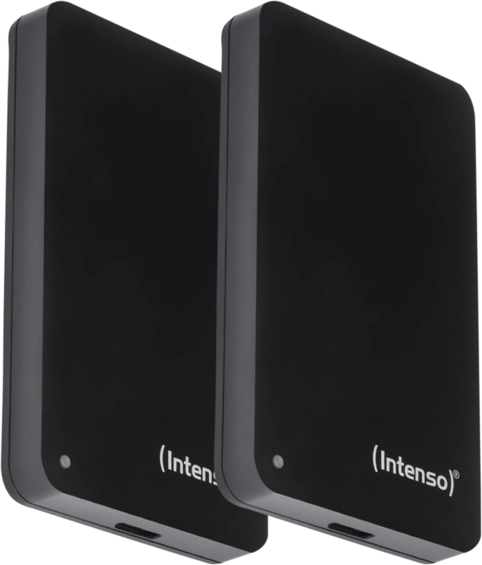 Aanbieding Intenso Memory Case 4TB - Duo pack (externe harde schijven hdd)