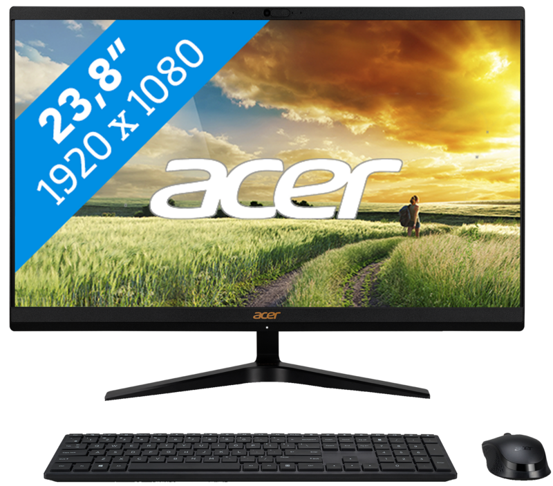 Aanbieding Acer Aspire C24-1700 I5410 Qwerty (desktops)