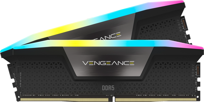 Aanbieding Corsair Vengeance RGB DDR5 DIMM 5600MHz 32GB (2x 16GB) (intern geheugen)