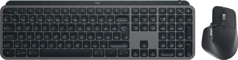 Aanbieding Logitech MX Keys S Grafiet Qwerty + Logitech MX Master 3S Grafiet (toetsenborden)