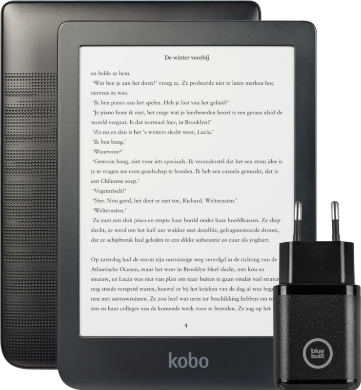 Aanbieding Kobo Clara HD + BlueBuilt Oplader (e-readers)