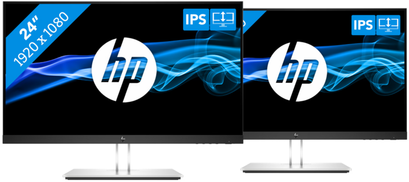 Aanbieding 2x HP E24 G4 (monitoren)