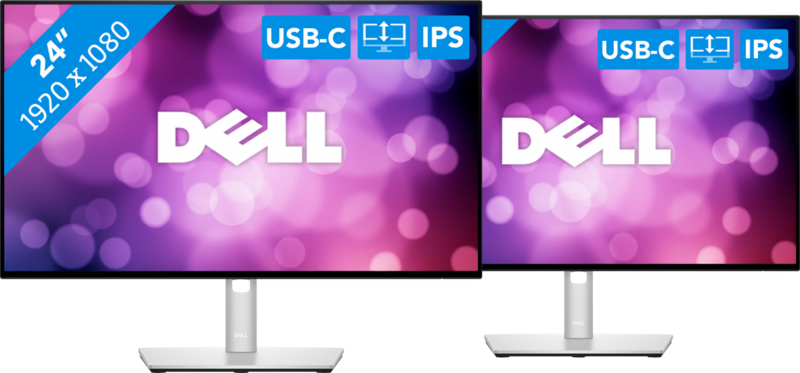 Aanbieding 2x Dell U2422H (monitoren)