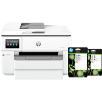 Koop HP OfficeJet Pro 9730 + 2 zwarte + 2 kleuren cartridges - 6151118082007