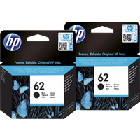 Koop HP 62 Cartridges Zwart Duo Pack - 7423404555519