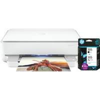 Koop HP ENVY 6022e + 1 set extra inkt - 6095605048018