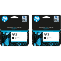 Koop HP 937 Cartridge Zwart Duo Pack - 6151117074010