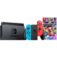 Koop Nintendo Switch Rood/Blauw + Mario Kart 8 Deluxe - 6090337040002