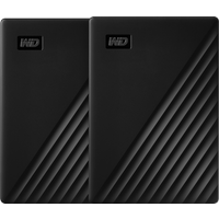 Koop WD My Passport 4TB Black - Duo pack - 6090322440404