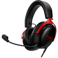 Koop HyperX Cloud III Wired Gaming Headset - Zwart/Rood (PC