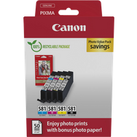 Koop Canon CLI-581 Cartridges Combo Pack - 8714574652214