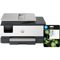 Koop HP OfficeJet Pro 8124e + 1 set extra inkt - 6151114016082