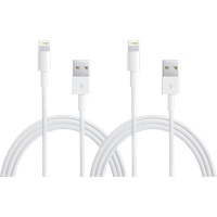 Koop Apple Usb A naar Lightning Kabel 1m Kunststof Wit Duopack - 9502669662915