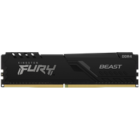 Koop Kingston FURY Beast DDR4 DIMM Memory 3200MHz 32GB (1 x 32GB) - 740617319828