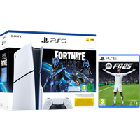 Koop PlayStation 5 Slim Disc Edition + Fortnite Voucher + FC 25 - 6151118323377