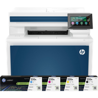 Koop HP Color LaserJet Pro MFP 4302fdw + 1 extra set toners - 6151113698647