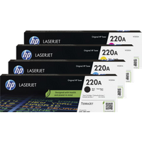 Koop HP 220A LaserJet Toner Combo Pack - 6151117152176