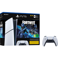 Koop PlayStation 5 Slim Digital Edition + Fortnite Voucher + Extra Controller Wit - 6151118284241