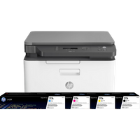 Koop HP Color Laser MFP 178nw  + 1 extra set toners - 6095604782784